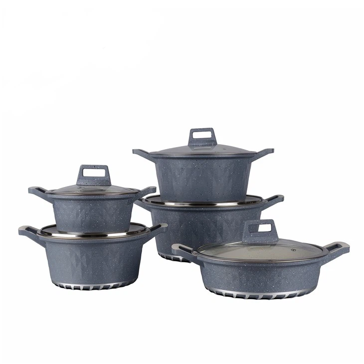 Diamond Aluminum Pot Set